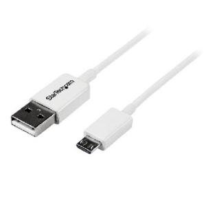 STARTECH 0 5m White Micro USB Cable A to Micro B-preview.jpg